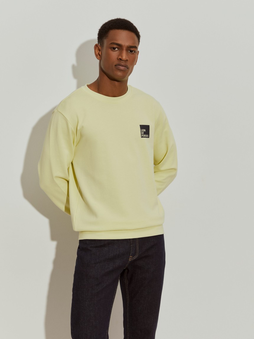 Basic cotton sweater