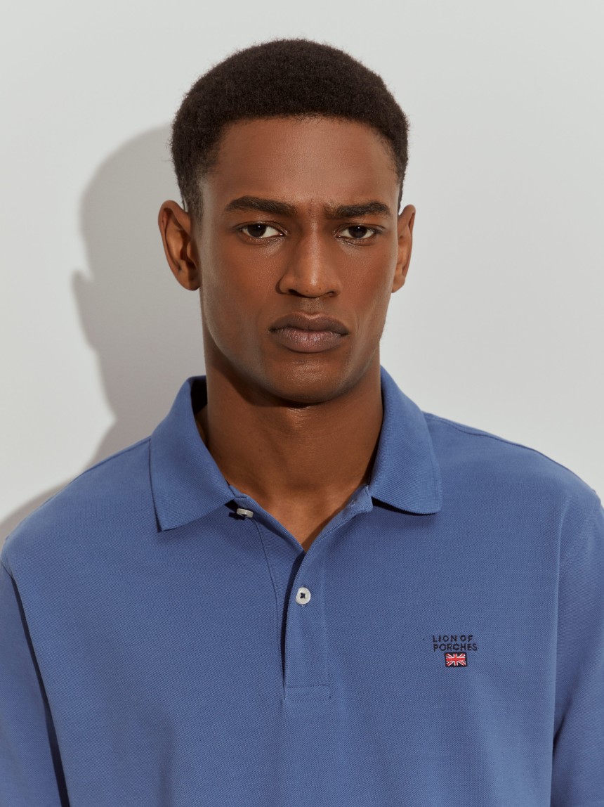 Polo piqué regular fit - LP006209_563 - LION OF PORCHES