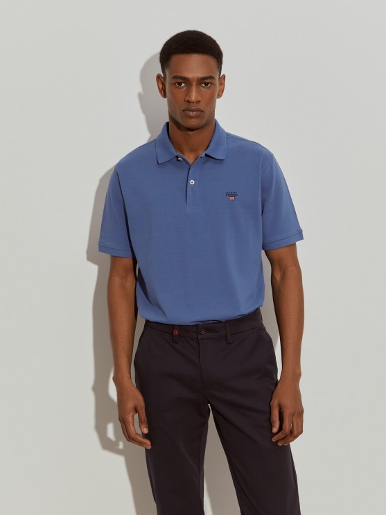 CAPRI&CO GOUCHA　Classic pique JK SIMON　L Regular fit piqué polo shirt - LP006209_563 - LION OF PORCHES