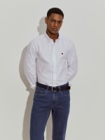Camisa oxford slim fit