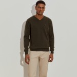 Pullover decote em V