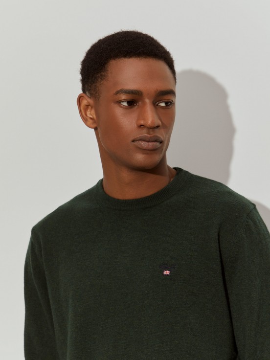 Pullover decote em V
