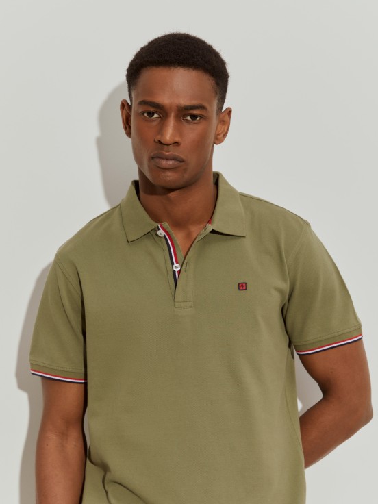 Polo de piqu de corte slim
