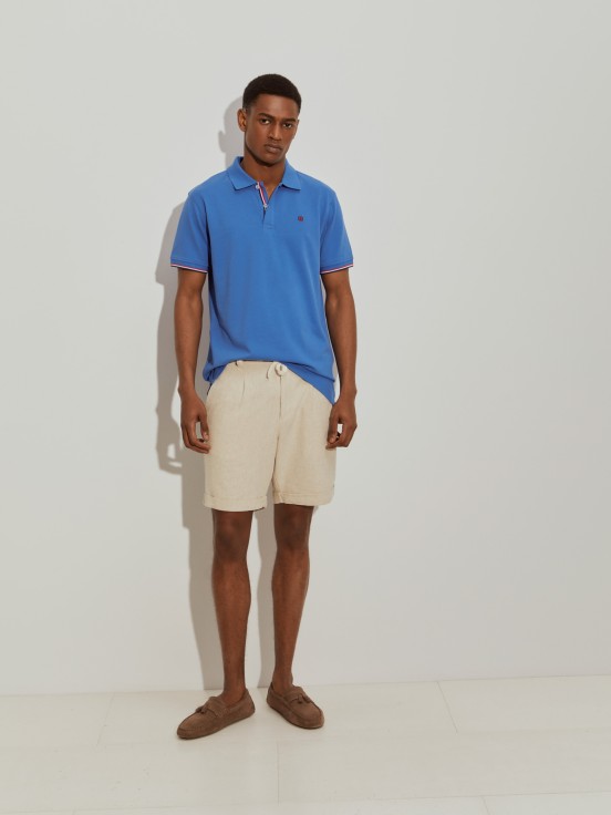 Polo piqu slim fit