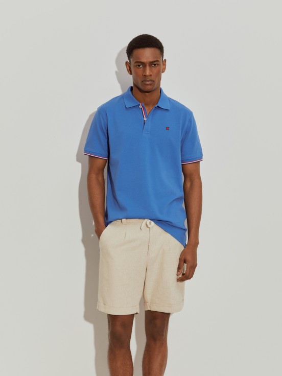 Polo piqu slim fit
