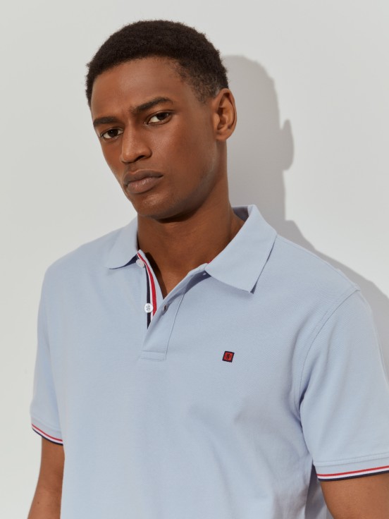 Polo piqu slim fit
