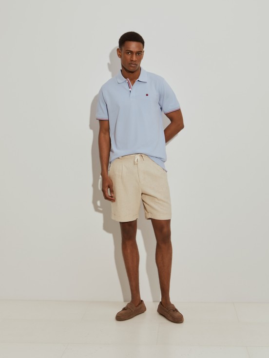 Polo piqu slim fit