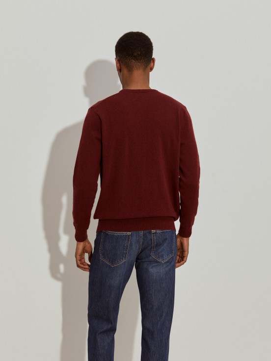 Pullover decote redondo