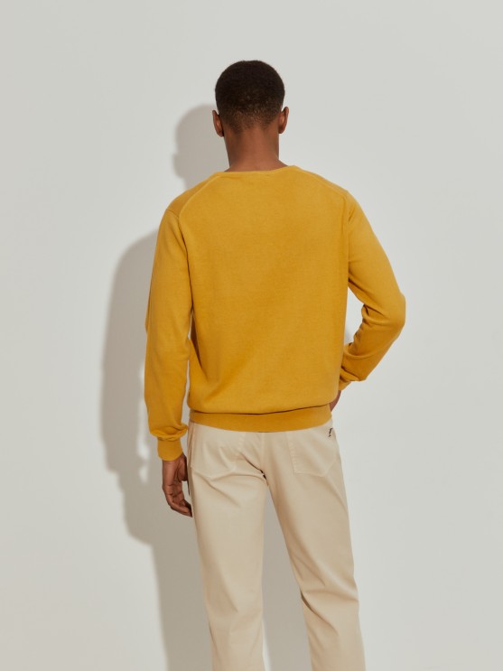 Pullover decote em V