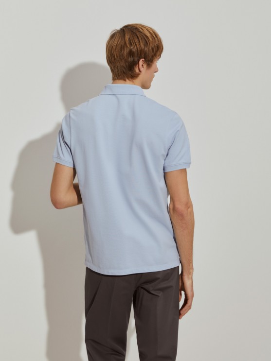 Polo de piqu de corte regular