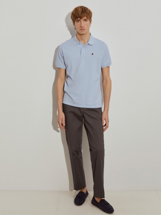 Polo de piqu de corte regular