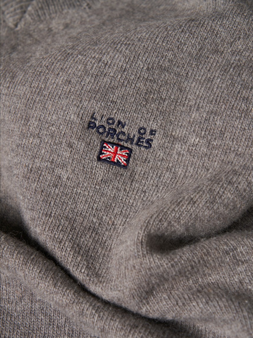 Pullover decote em V