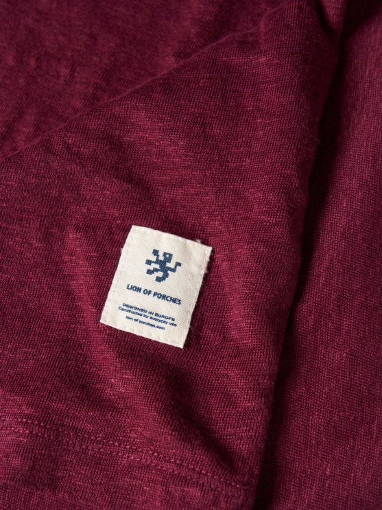 100% linen t-shirt