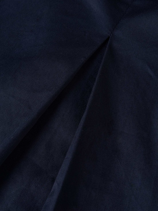 Vestido midi de manga corta