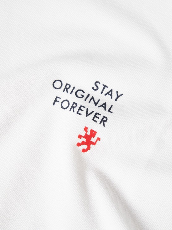 Regular fit piqu polo shirt