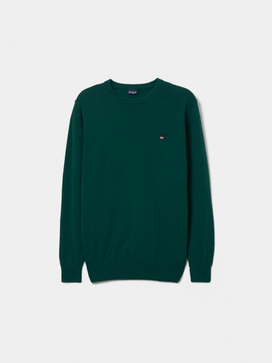 Pullover decote redondo