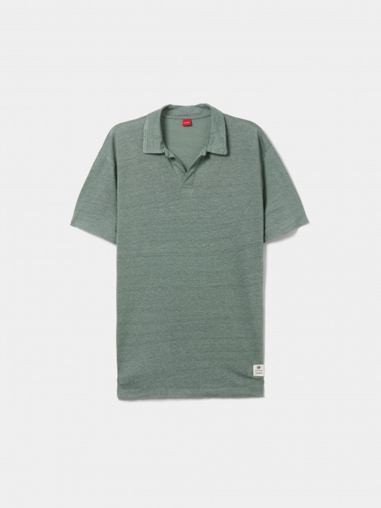 Polo de lino