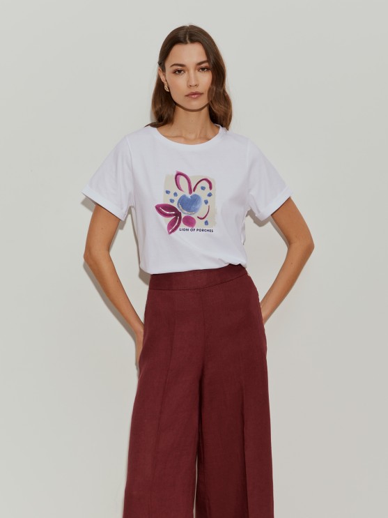 camiseta con estampado
