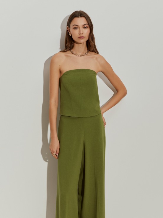 Top bandeau ajustado