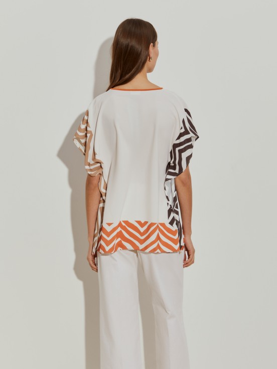Short sleeve blouse