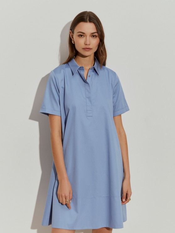Short sleeve midi dress