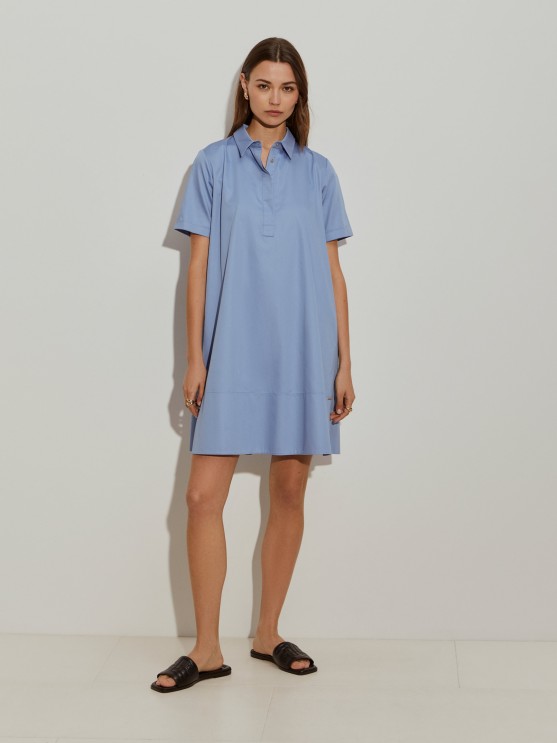 Short sleeve midi dress
