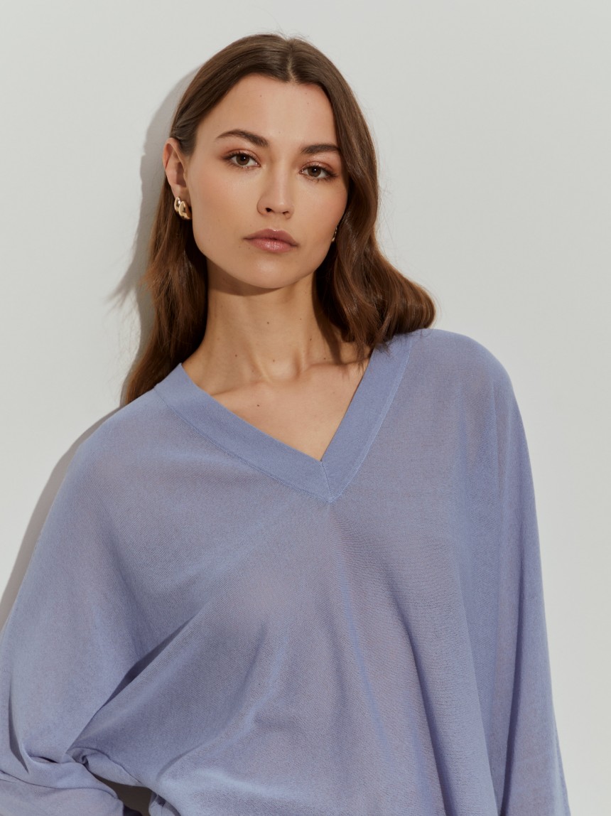 V-neck sweater