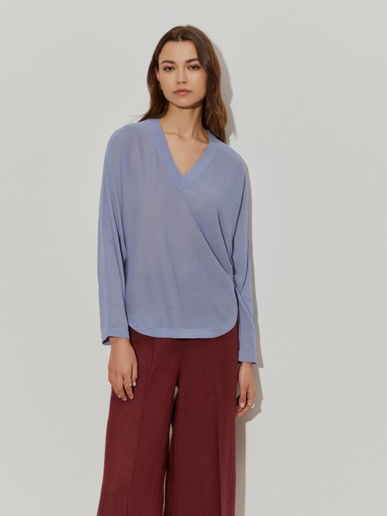 V-neck sweater
