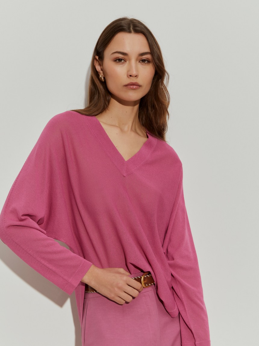 V-neck sweater
