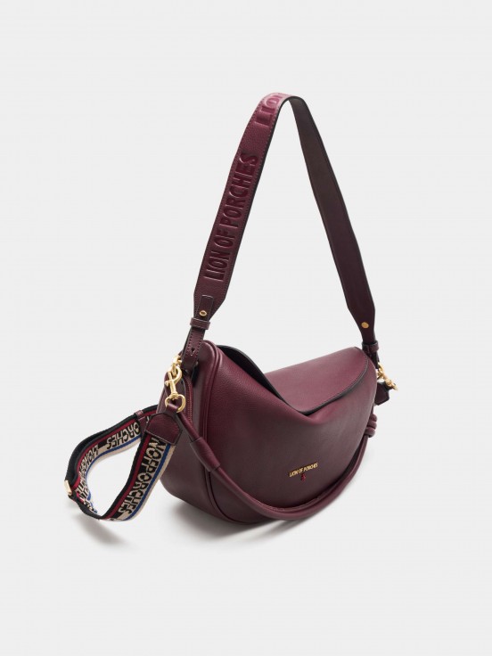 Bolso bandolera media luna