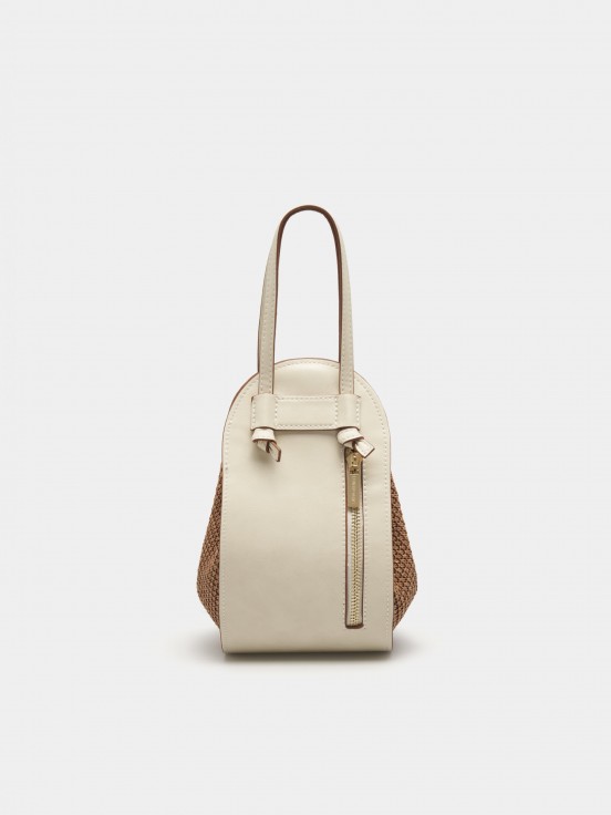 Mini bolso bicolor