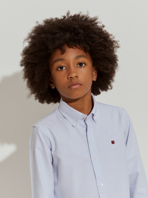 Camisa de riscas