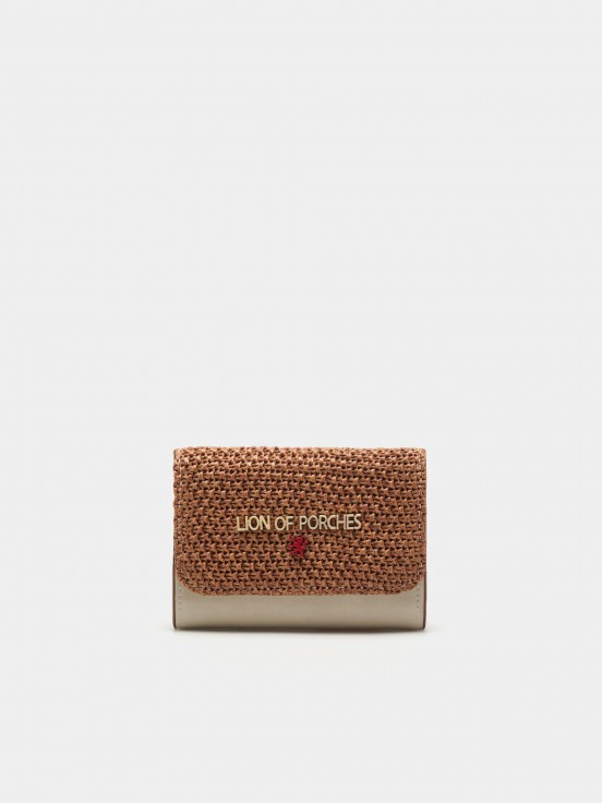 Cartera de dos tonos