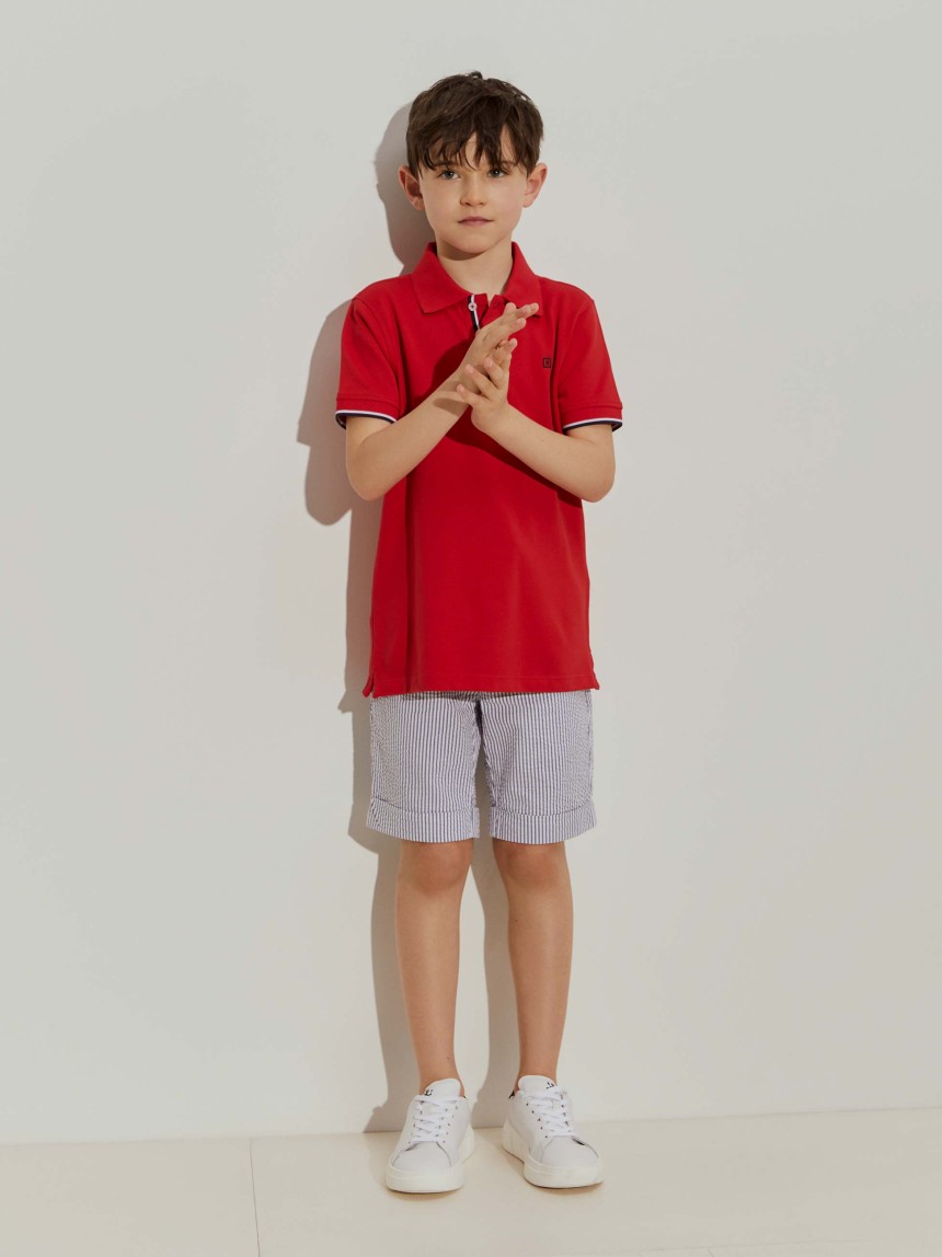 Polo piqu� de algod�o
