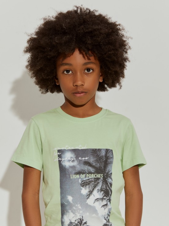 T-shirt com estampado