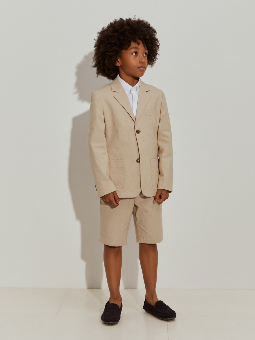 Blazer pied de poule
