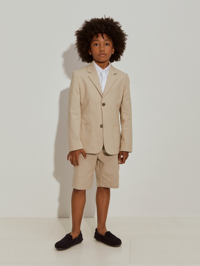 Blazer pied de poule