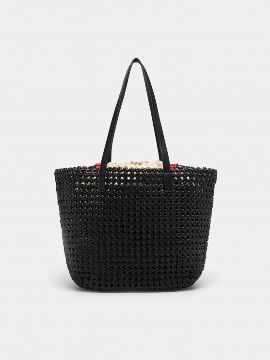 Braided shopper bag
