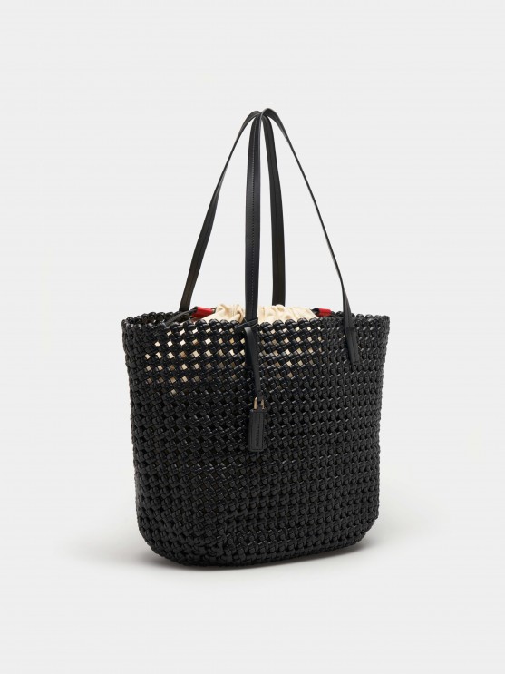 Braided shopper bag