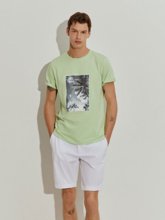 camiseta con estampado