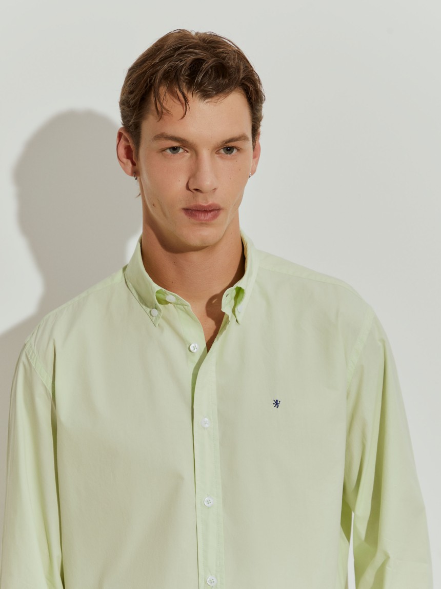 Camisa de algod�o regular fit