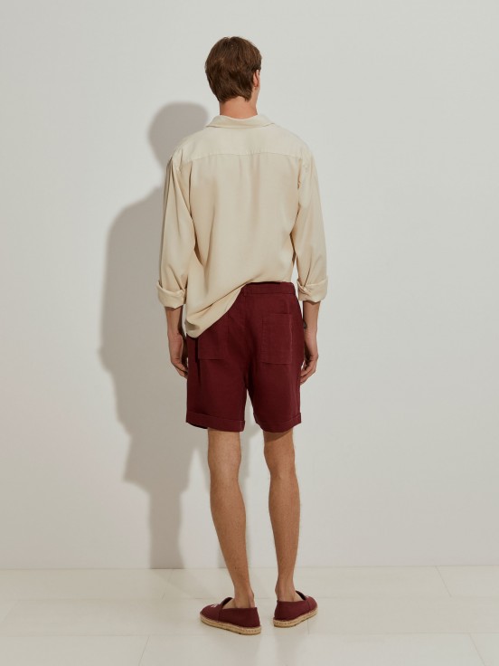 Bermudas de lino