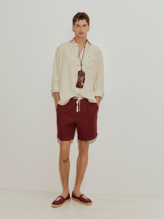 Bermudas de lino