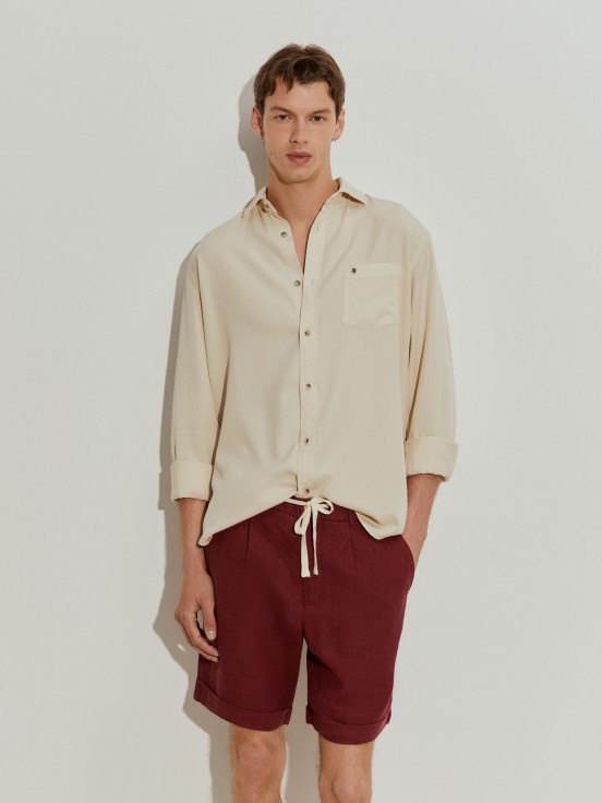 Bermudas de lino