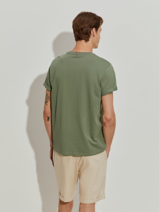 T-shirt bsica de algodo