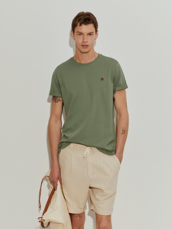 T-shirt bsica de algodo