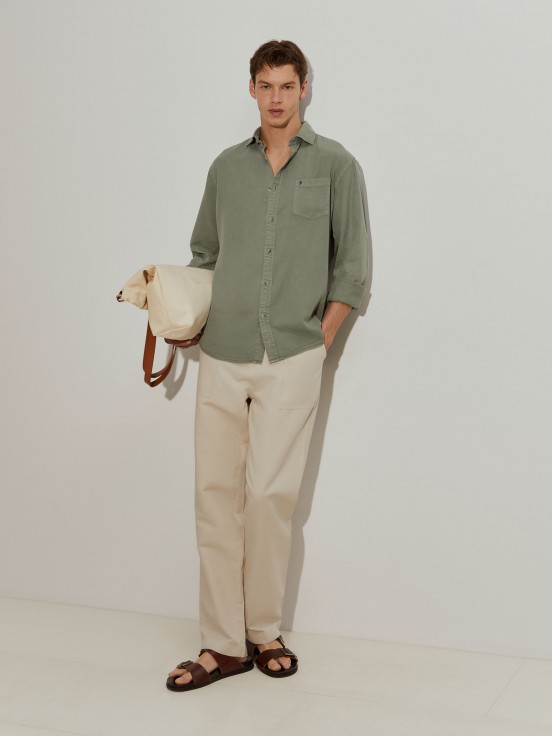 Camisa regular fit