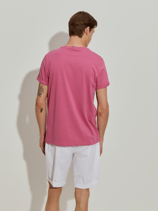 Camiseta bsica de algodn
