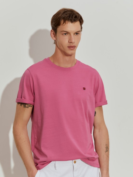 Camiseta bsica de algodn
