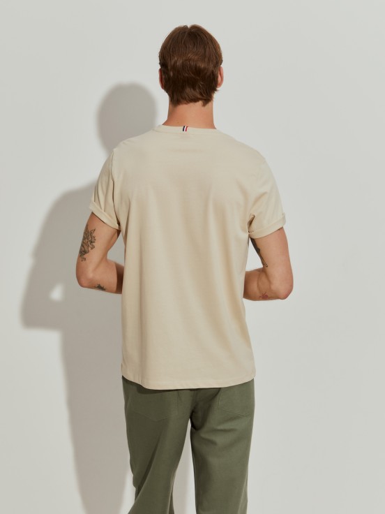 Camiseta bsica de algodn